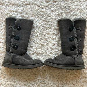 Gray Ugg boots